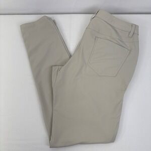 Lululemon ABC Slim Fit Pants Silver Drop Gray M5971S Mens Size 31x32 (32x32)